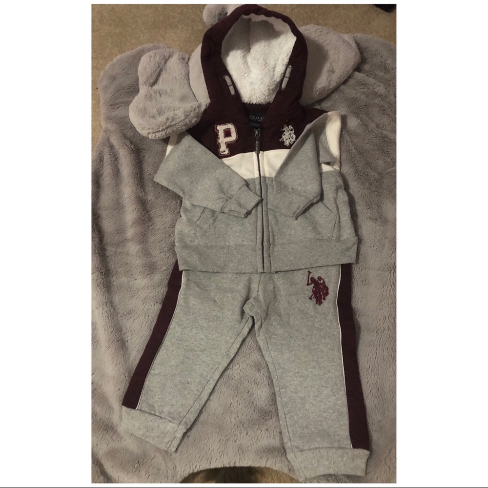 💕HPX2💕U.S. Polo Assn. toddler’s sweatsuit
